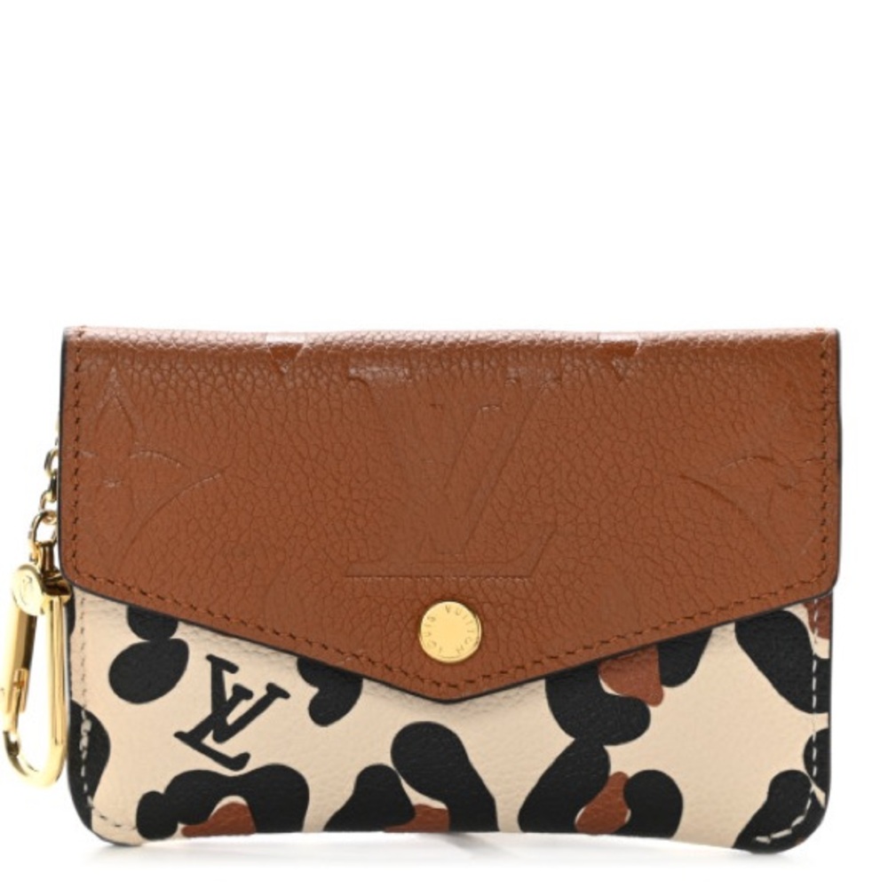 LOUIS VUITTON Empreinte Monogram Giant Wild At Heart Key Pouch